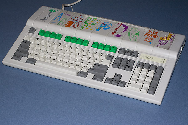 The Acorn A3010 with green function keys