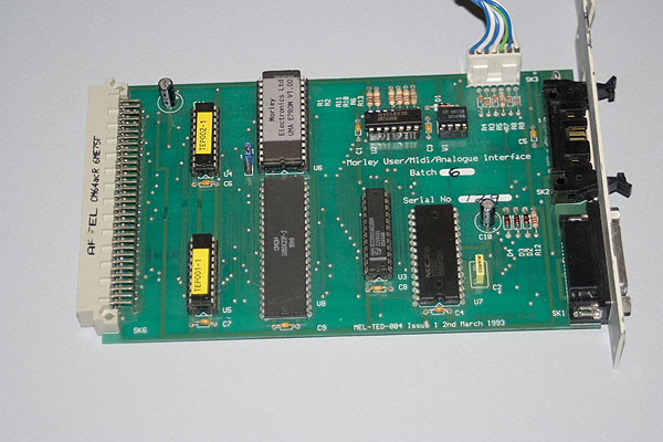 The U/M/A interface card in detail