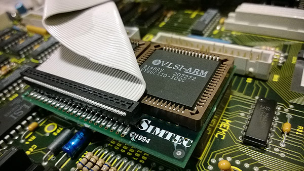 Simtec 4-8MB ROM RAM MEMC controller carrier board