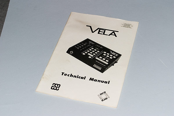VELA Technical Manual
