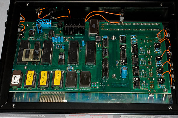 VELA PLUS using a Mk II circuit board modified for reduced noise feeding the ADC chip