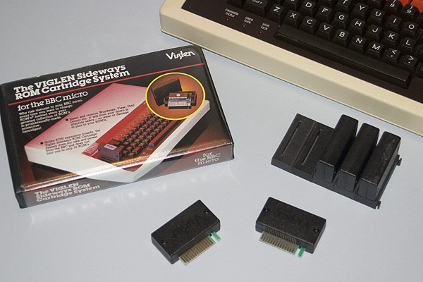 The Viglen cartridge system box, cartridges and storage system.