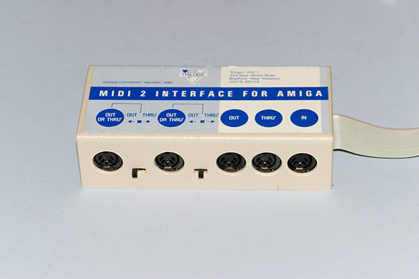 The Trilogic MIDI2 midi interface