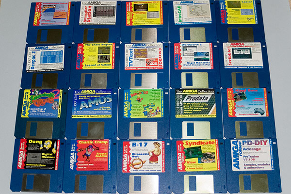 Amiga Format Cover disks 37-48