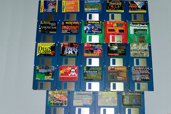 Amiga Format Cover disks 49-60
