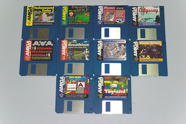 Amiga Format Cover disks 73-87