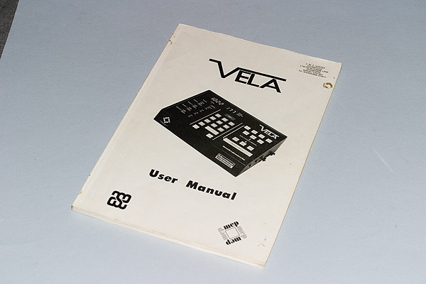 VELA User Manual