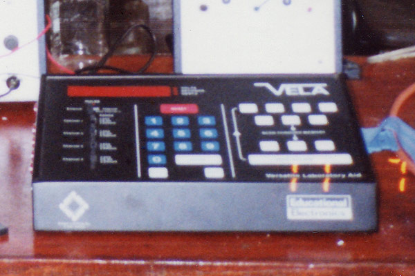 A close up shot of the Versatile Laboratory Aid, VELA