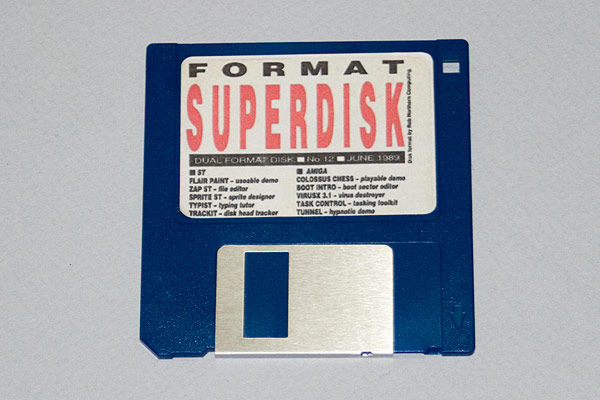 A reproduction ST/Amiga Format Issue 12 coverdisk
